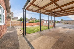 Car port/front garden- click for photo gallery